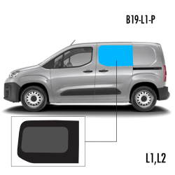 B19-L1-P | Inbouwruit voor Citroen | Camperglass