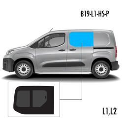 B19-L1-HS-P | Inbouwruit voor Citroen | Camperglass