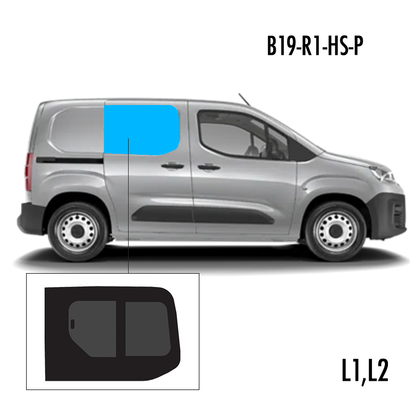 B19-R1-HS-P | Inbouwruit voor Citroen | Camperglass