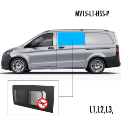 MV15-L1-HSS-P | Inbouwruit voor Mercedes | Camperglass