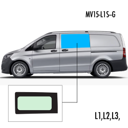 MV15-LS1-G | Inbouwruit voor Mercedes | Camperglass