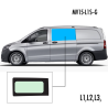 MV15-LS1-G | Inbouwruit voor Mercedes | Camperglass