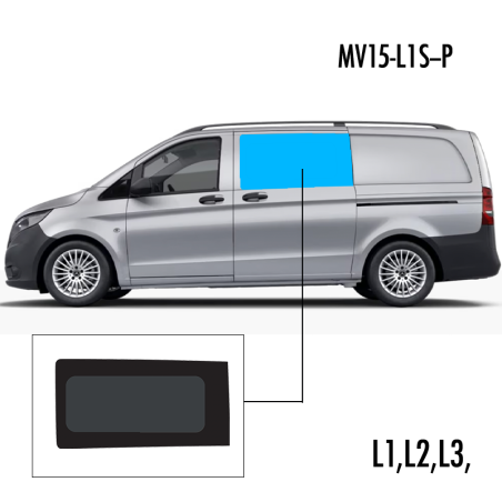 MV15-LS1-P | Inbouwruit voor Mercedes | Camperglass