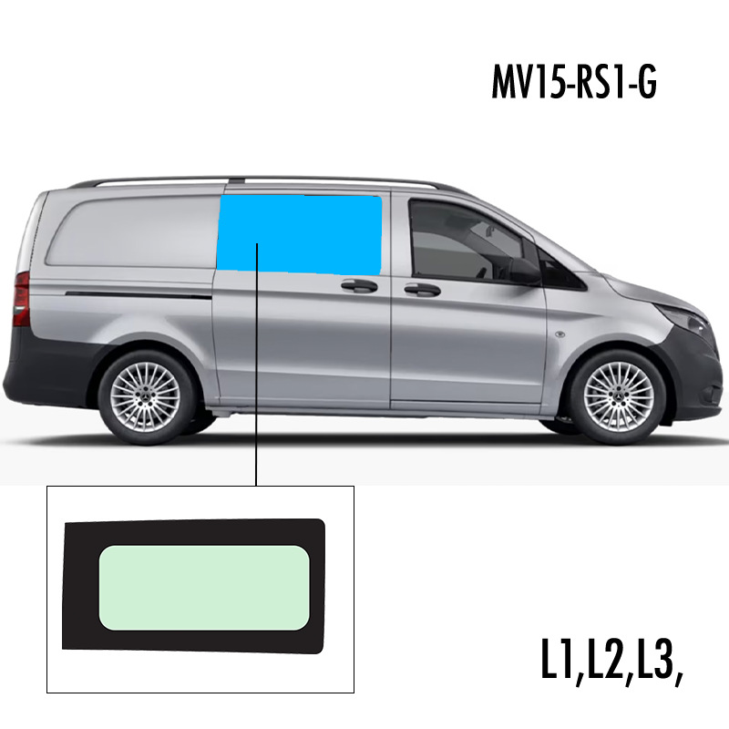 MV15-RS1-G | Inbouwruit voor Mercedes | Camperglass