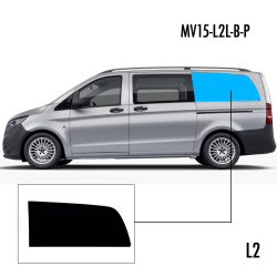 MV15-L2L-B-P | Inbouwruit voor Mercedes | Camperglass