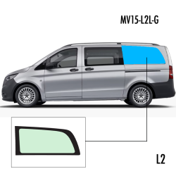 MV15-L2L-G | Inbouwruit voor Mercedes | Camperglass