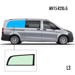 MV15-R2XL-G | Inbouwruit voor Mercedes | Camperglass