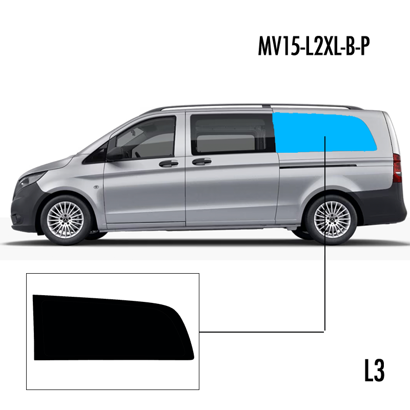 P2 Achter L. XLXB Glaslook