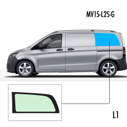 MV15-L2S-G | Inbouwruit voor Mercedes | Camperglass