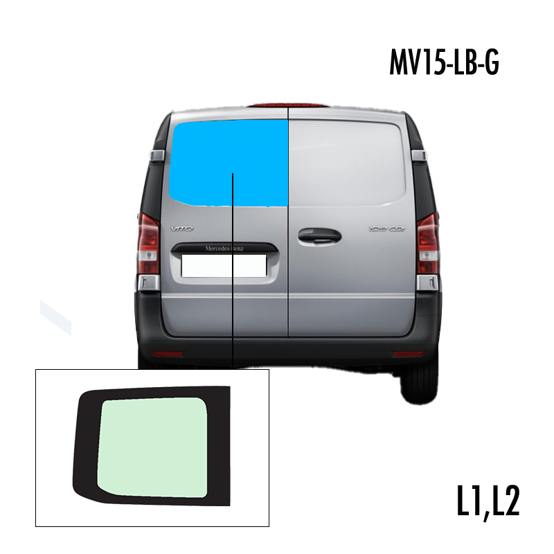 MV15-LB-G | Inbouwruit voor Mercedes | Camperglass