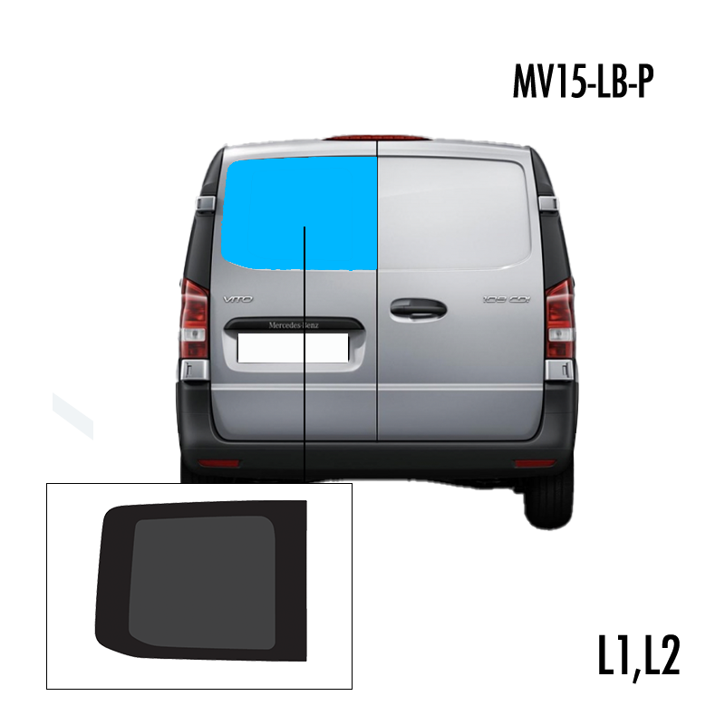 MV15-LB-P | Inbouwruit voor Mercedes | Camperglass