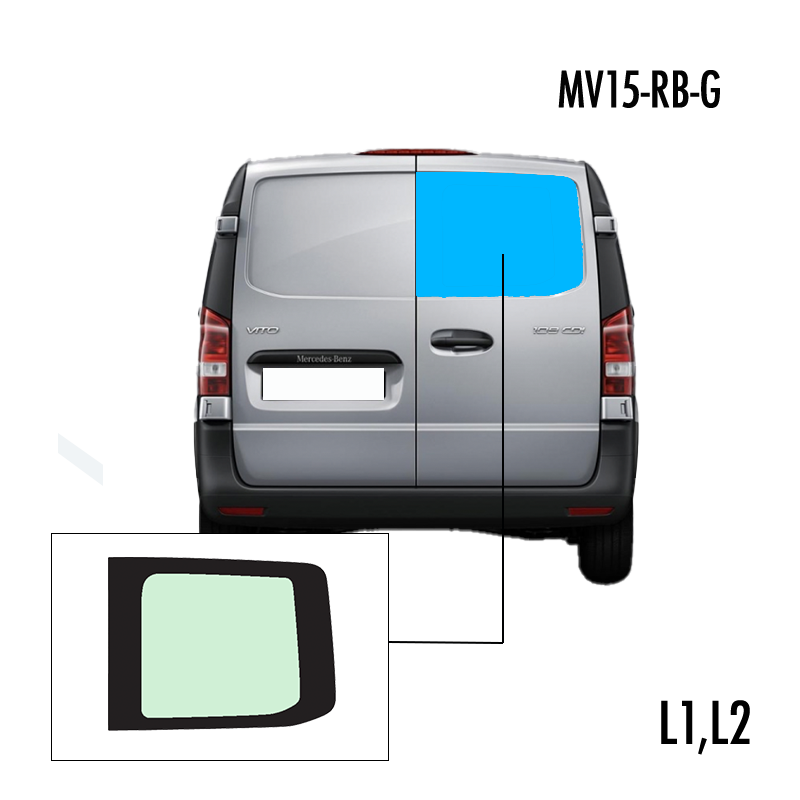 MV15-RB-G | Inbouwruit voor Mercedes | Camperglass