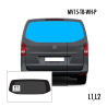 MV15-TB-WH-P | Inbouwruit voor Mercedes | Camperglass