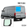 VWC17-LB-G | Inbouwruit voor Man & Volkswagen | Camperglass
