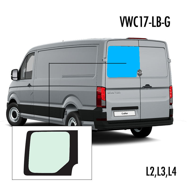 VWC17-LB-G | Inbouwruit voor Man & Volkswagen | Camperglass
