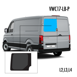VWC17-LB-P | Inbouwruit voor Man & Volkswagen | Camperglass