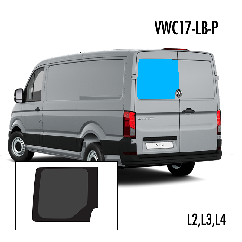 VWC17-LB-P | Inbouwruit voor Man & Volkswagen | Camperglass