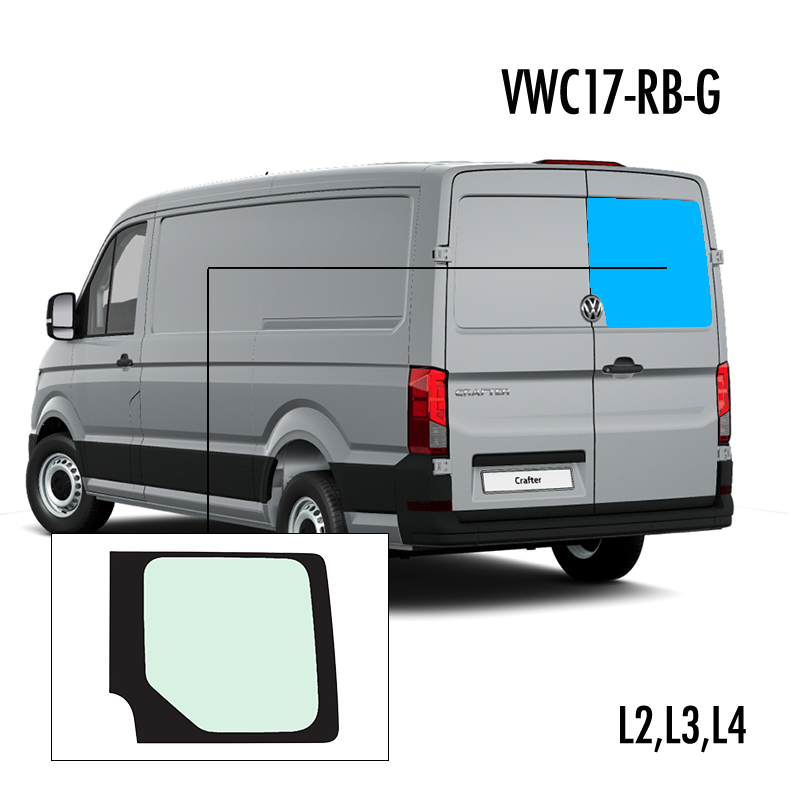 VWC17-RB-G | Inbouwruit voor Man & Volkswagen | Camperglass