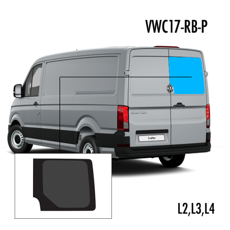 VWC17-RB-P | Inbouwruit voor Man & Volkswagen | Camperglass