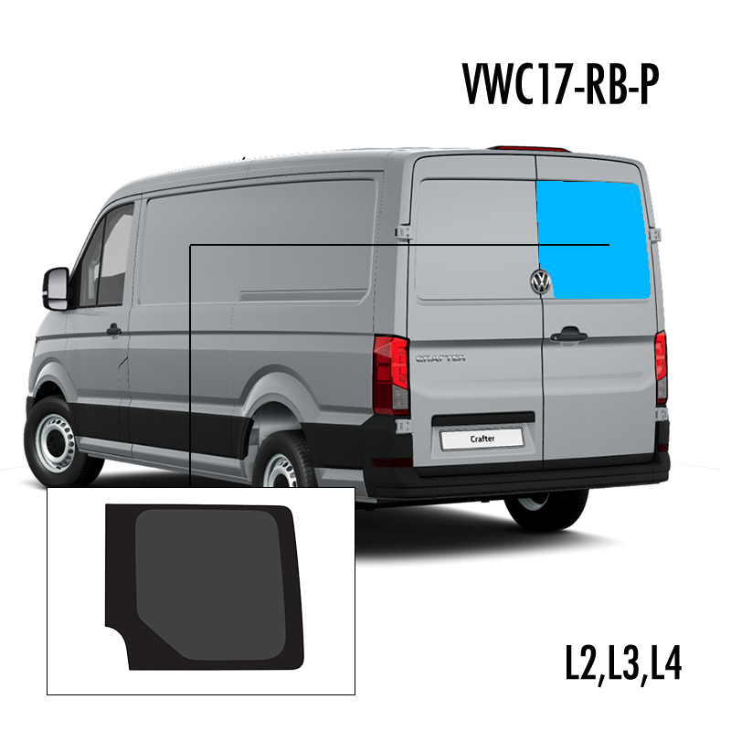 VWC17-RB-P | Inbouwruit voor Man & Volkswagen | Camperglass