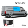 VWC17-R1-HSS-P | Inbouwruit voor Man & Volkswagen | Camperglass