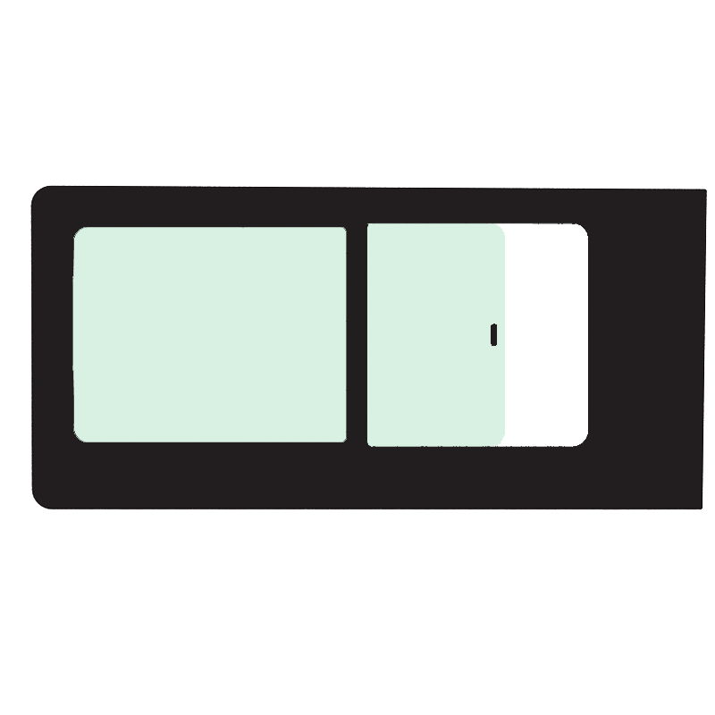 VWC17-L1-HS-G | Inbouwruit voor Man & Volkswagen | Camperglass