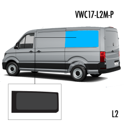 VWC17-L2M-P | Inbouwruit voor Man & Volkswagen | Camperglass