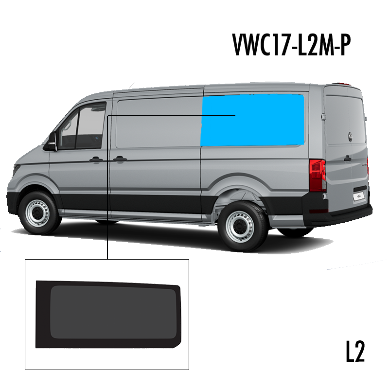 VWC17-L2M-P | Inbouwruit voor Man & Volkswagen | Camperglass