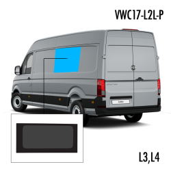 VWC17-L2L-P | Inbouwruit voor Man & Volkswagen | Camperglass