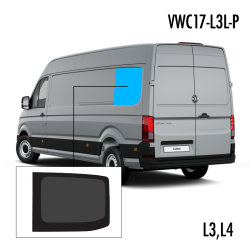 VWC17-L3L-P | Inbouwruit voor Man & Volkswagen | Camperglass