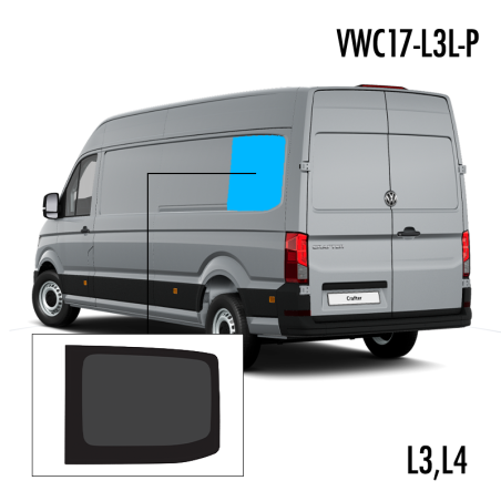VWC17-L3L-P | Inbouwruit voor Man & Volkswagen | Camperglass