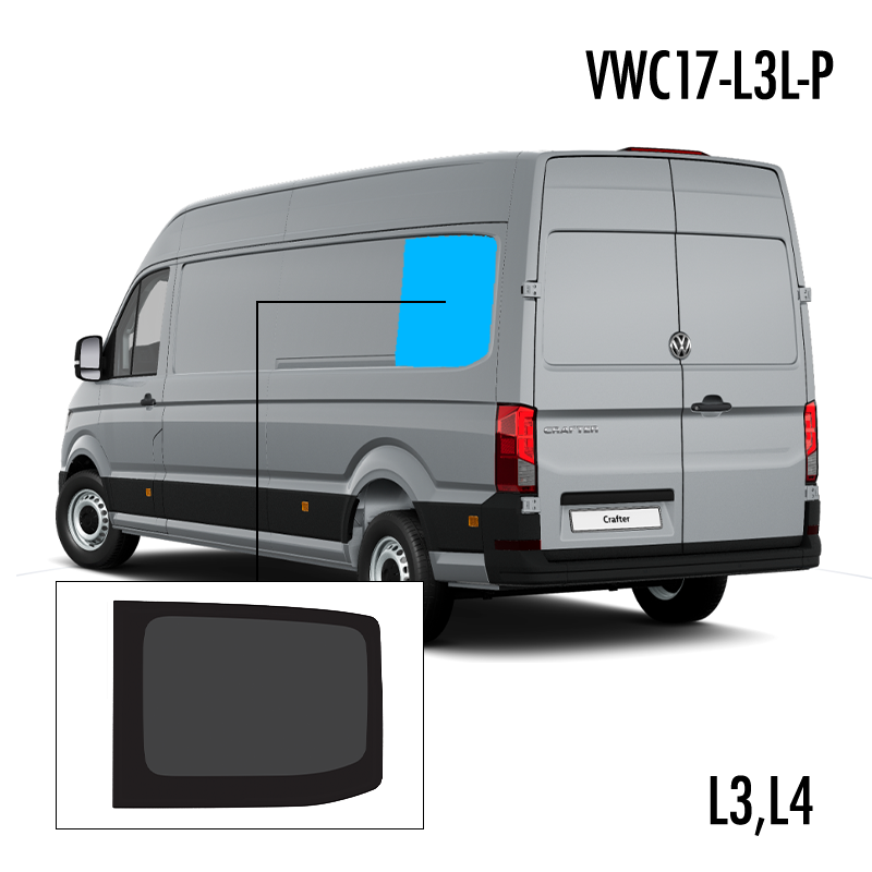 VWC17-L3L-P | Inbouwruit voor Man & Volkswagen | Camperglass