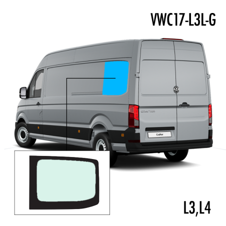 VWC17-L3L-G | Inbouwruit voor Man & Volkswagen | Camperglass