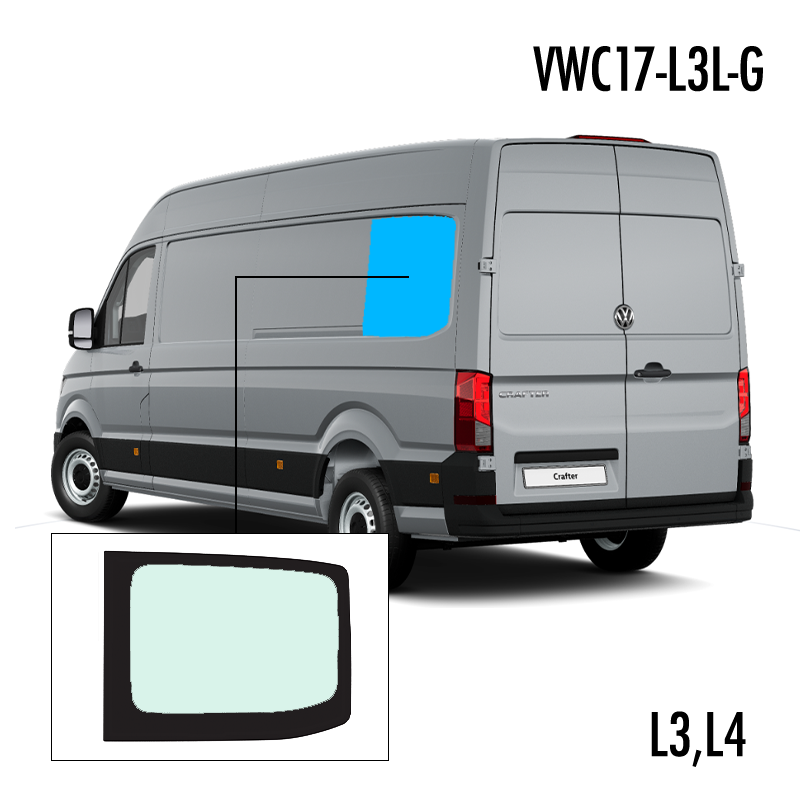 VWC17-L3L-G | Inbouwruit voor Man & Volkswagen | Camperglass