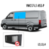 VWC17-L1-HSS-P | Inbouwruit voor Man & Volkswagen | Camperglass