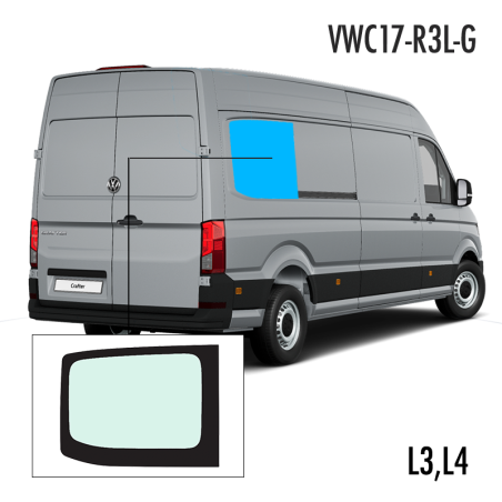 VWC17-R3L-G | Inbouwruit voor Man & Volkswagen | Camperglass