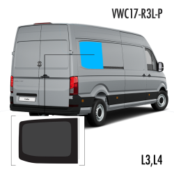 VWC17-R3L-P | Inbouwruit voor Man & Volkswagen | Camperglass