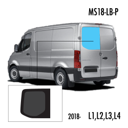 MS18-LB-P | Inbouwruit voor Mercedes | Camperglass