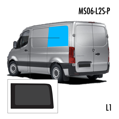 MS06-L2S-P | Inbouwruit voor Mercedes & Volkswagen | Camperglass