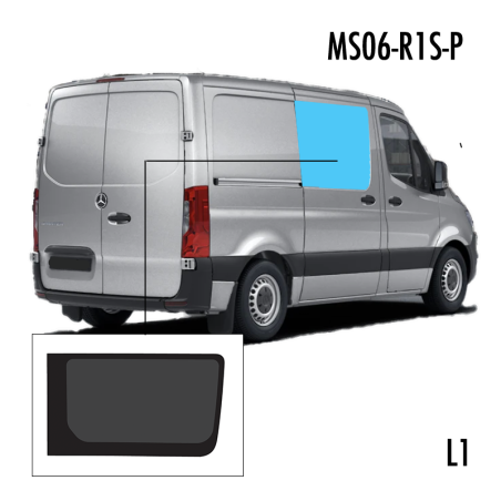MS06-R1S-P | Inbouwruit voor Mercedes & Volkswagen | Camperglass