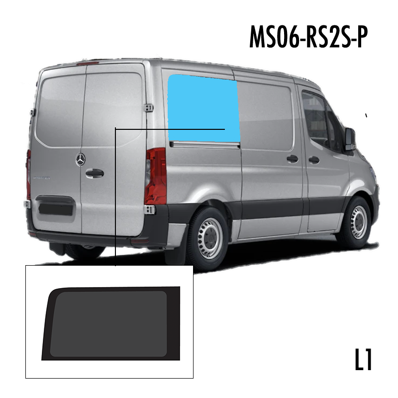 MS06-RS2S-P | Inbouwruit voor Mercedes & Volkswagen | Camperglass