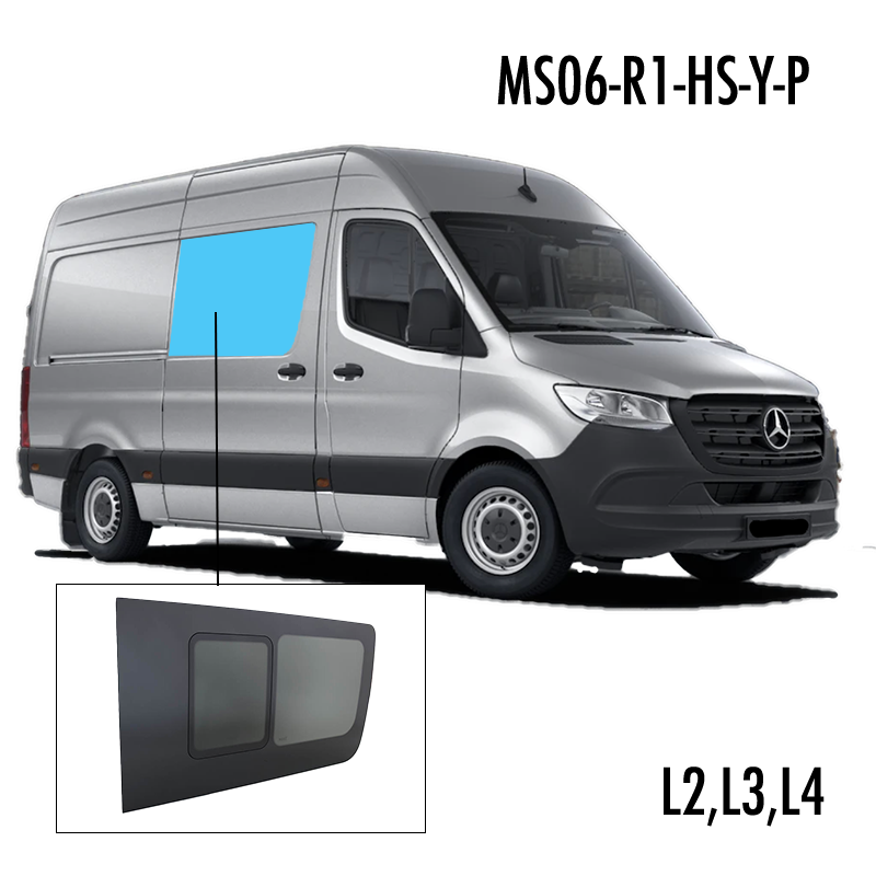 MS06-R1-HS-Y-P | Inbouwruit voor Mercedes & Volkswagen | Camperglass