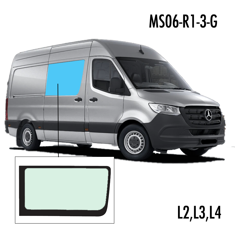 MS06-R1-3-G | Inbouwruit voor Mercedes & Volkswagen | Camperglass