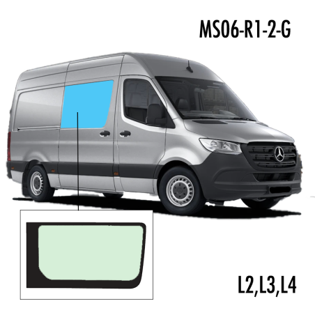 MS06-R1-2-G | Inbouwruit voor Mercedes & Volkswagen | Camperglass