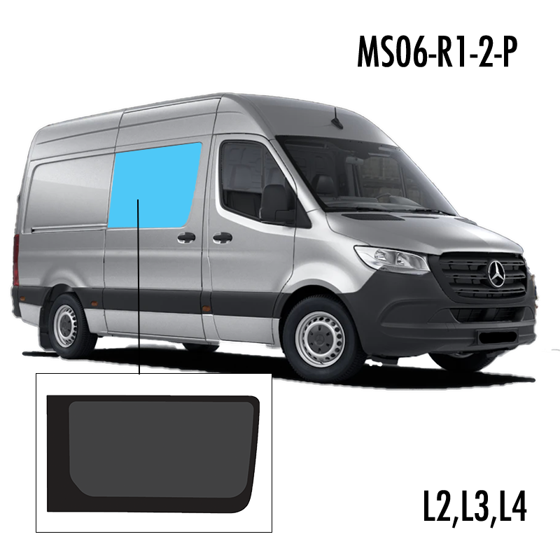 MS06-R1-2-P | Inbouwruit voor Mercedes & Volkswagen | Camperglass