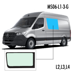 MS06-L1-3-G | Inbouwruit voor Mercedes & Volkswagen | Camperglass