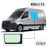 MS06-L1-2-G | Inbouwruit voor Mercedes & Volkswagen | Camperglass