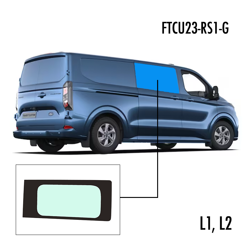 P1 Voor R. met schuifdeur Groen