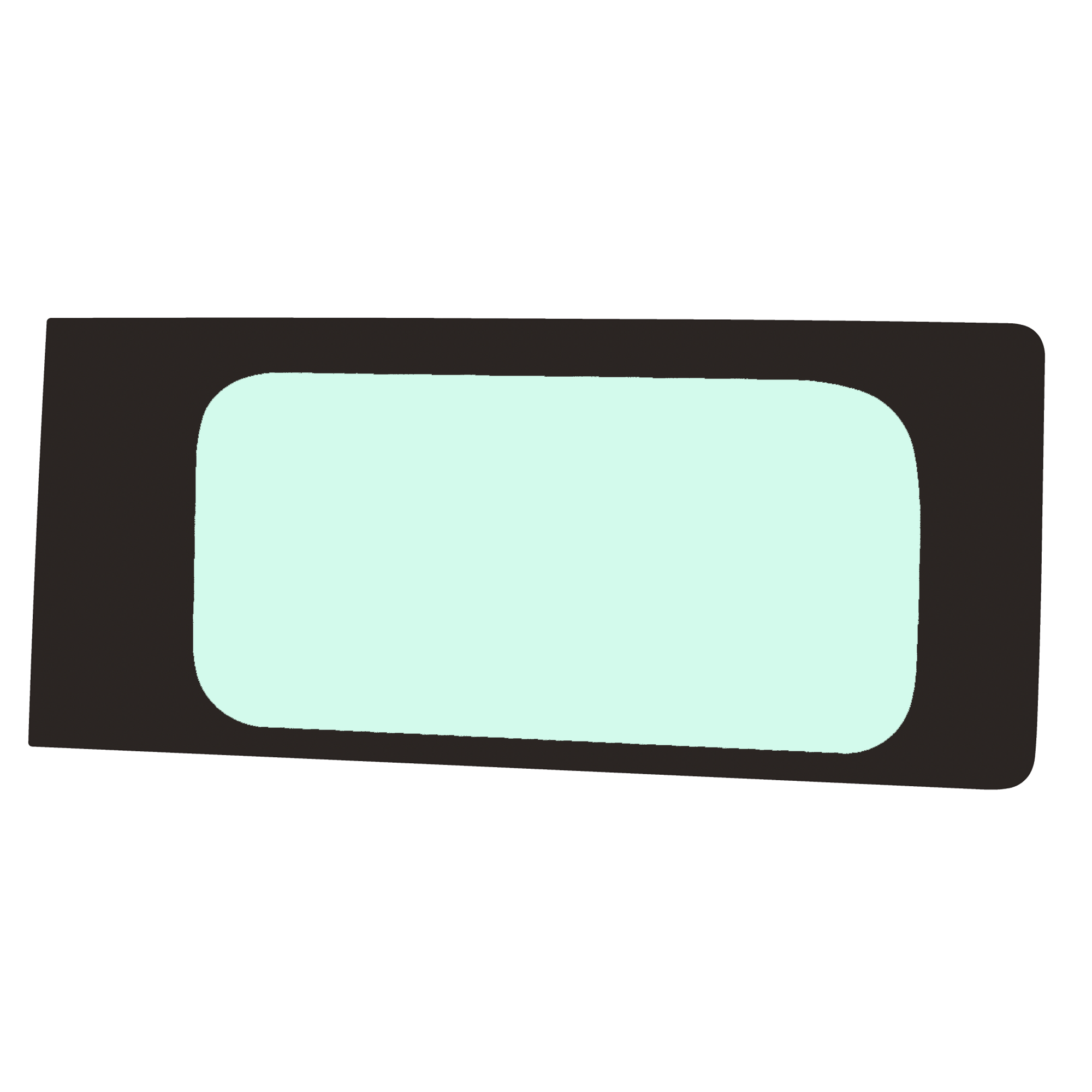 P1 Voor R. met schuifdeur Groen