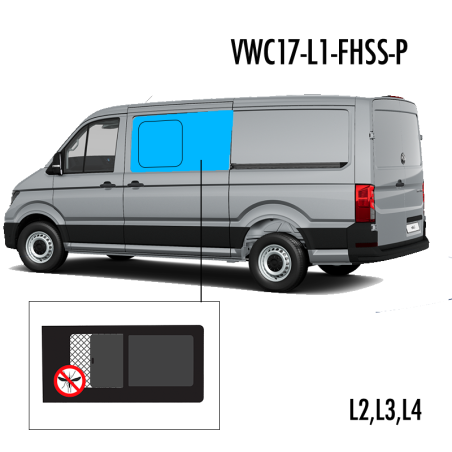 P1 Voor L. Schuifruit, opening voor, Privacy + insecten hor